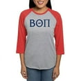 thumbnail image 1 of CafePress - Beta Theta Pi Letters Long Sleeve T Shirt - Womens Baseball Tee, 1 of 4