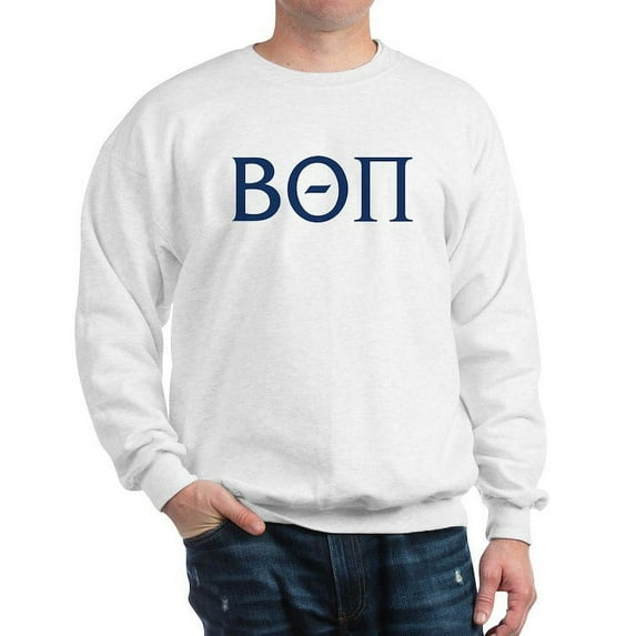 CafePress - Beta Theta Pi Letters Sweatshirt - Crew Neck Sweatshirt