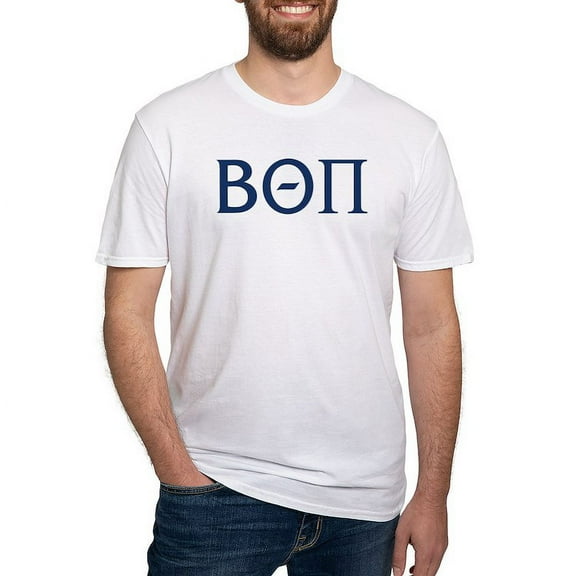 CafePress - Beta Theta Pi Letters T Shirt - Fitted T-Shirt, Vintage Fit Soft Cotton Tee