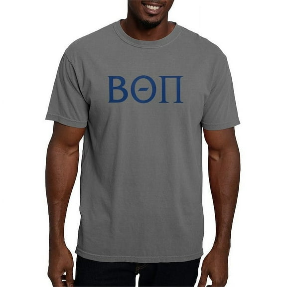 CafePress - Beta Theta Pi Letters T Shirt - Mens Comfort Colors Shirt