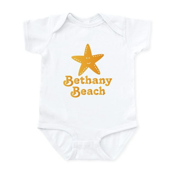 CafePress - Bethany Beach Infant Bodysuit - Baby Light Bodysuit, Size Newborn - 24 Months