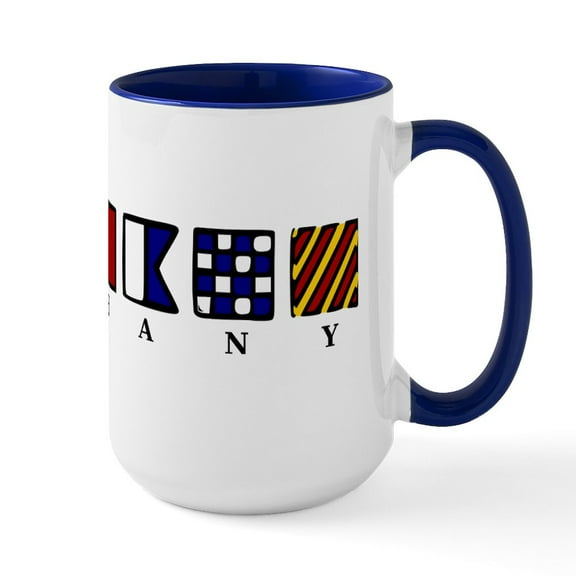 CafePress - Bethany Beach Large Mug - 15 oz Ceramic Large White Novelty Mug