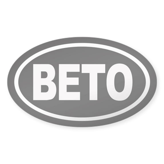 CafePress - Beto Oval Sticker - Sticker (Oval)