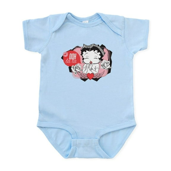 CafePress - Betty Boop Ooh La La - Baby Light Bodysuit, Size Newborn - 24 Months