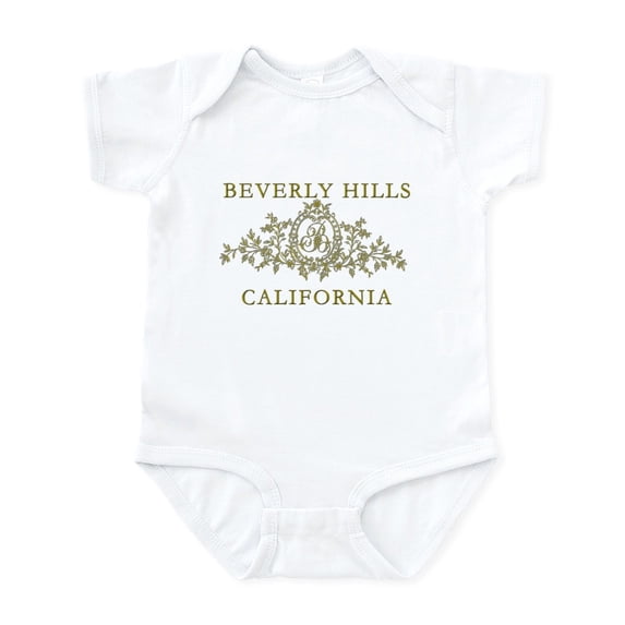 CafePress - Beverly Hills CA Infant Bodysuit - Baby Light Bodysuit, Size Newborn - 24 Months