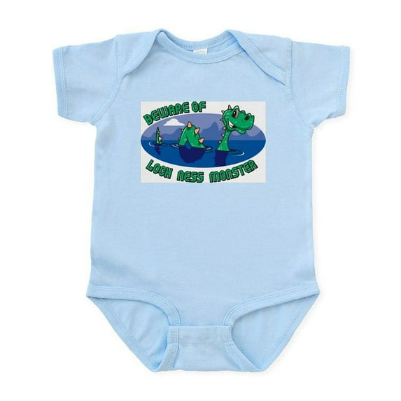 CafePress - Beware Of Loch Ness Monster Infant Bodysuit - Baby Light Bodysuit, Size Newborn - 24 Months