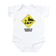 thumbnail image 1 of CafePress - Beware Of The Loch Ness Monster Infant Bodysuit - Baby Light Bodysuit, Size Newborn - 24 Months, 1 of 4