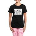 thumbnail image 1 of CafePress - Bffs And WINE Pajamas - Women's Short Sleeve Print T-Shirt and Pants Dark Cotton Pajama Set, 1 of 7