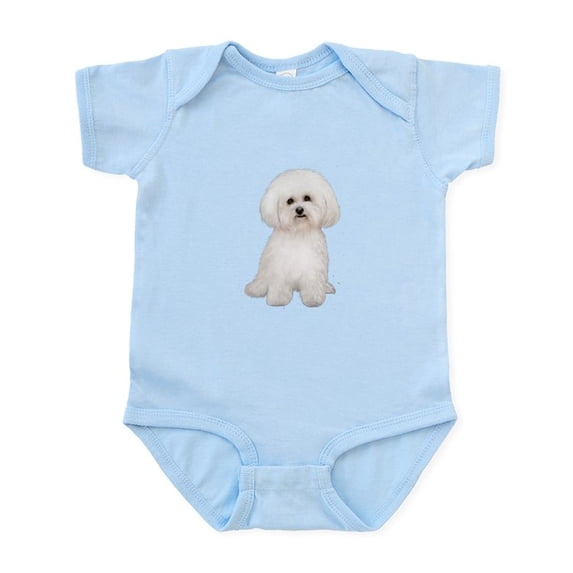 CafePress - Bichon Frise #2 Infant Bodysuit - Baby Light Bodysuit, Size Newborn - 24 Months