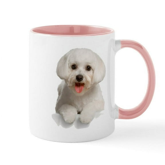CafePress - Bichon Frise Mug - 11 oz Ceramic Mug - Novelty Coffee Tea Cup