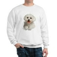 thumbnail image 1 of CafePress - Bichon Frise Sweatshirt - Crew Neck Sweatshirt, 1 of 4