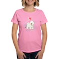 thumbnail image 1 of CafePress - Bichon Frise Women's Dark T Shirt - Women's Traditional Fit Dark T-Shirt, 1 of 4