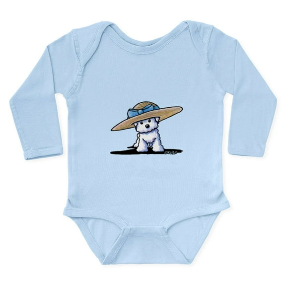 CafePress - Bichon In Long Sleeve Infant Bodysuit - Long Sleeve Cotton Baby Bodysuit