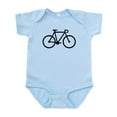 thumbnail image 1 of CafePress - Bicycle Bike Infant Bodysuit - Baby Light Bodysuit, Size Newborn - 24 Months, 1 of 4