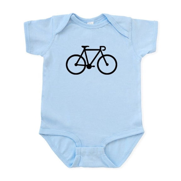 CafePress - Bicycle Bike Infant Bodysuit - Baby Light Bodysuit, Size Newborn - 24 Months