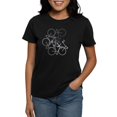 thumbnail image 1 of CafePress - Bicycle Circle Women's Dark T Shirt - Women's Traditional Fit Dark T-Shirt, 1 of 4