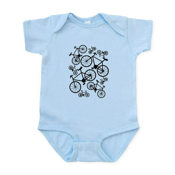 CafePress - Bicycles Big And Small Infant Bodysuit - Baby Light Bodysuit, Size Newborn - 24 Months