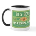 thumbnail image 1 of CafePress - Big Bend National Park (Retro) Mug - 11 oz Ceramic Mug - Novelty Coffee Tea Cup, 1 of 6