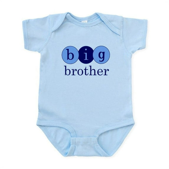 CafePress - Big Brother (Circles) Infant Bodysuit - Baby Light Bodysuit, Size Newborn - 24 Months