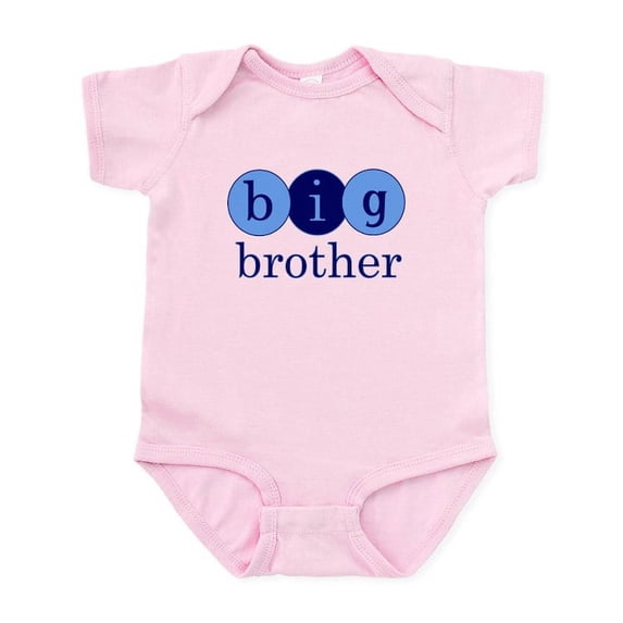 CafePress - Big Brother (Circles) Infant Bodysuit - Baby Light Bodysuit, Size Newborn - 24 Months