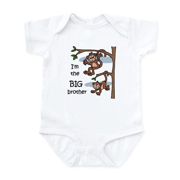 CafePress - Big Brother Infant Bodysuit - Baby Light Bodysuit, Size Newborn - 24 Months