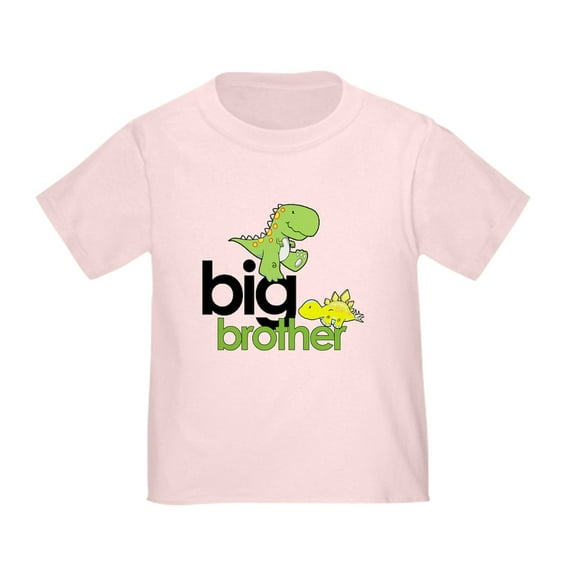 CafePress - Big Brother T Shirt Dinosaur T Shirt - Cute Toddler T-Shirt, 100% Cotton