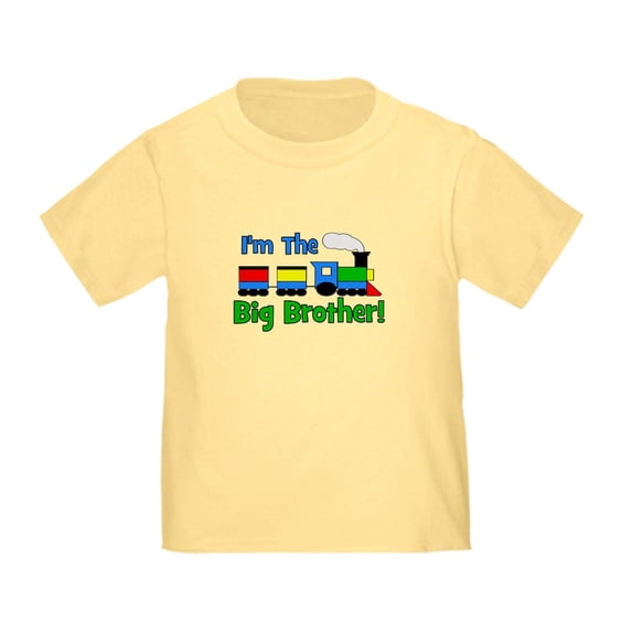 CafePress - Big Brother TRAIN Toddler T Shirt - Cute Toddler T-Shirt, 100% Cotton