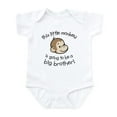 thumbnail image 1 of CafePress - Big Brother To Be Monkey Face Infant Bodysuit - Baby Light Bodysuit, Size Newborn - 24 Months, 1 of 4