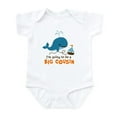 thumbnail image 1 of CafePress - Big Cousin To Be Mod Whale Body Suit - Baby Light Bodysuit, Size Newborn - 24 Months, 1 of 4