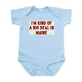thumbnail image 1 of CafePress - Big Deal In Maine Infant Bodysuit - Baby Light Bodysuit, Size Newborn - 24 Months, 1 of 4