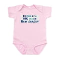 thumbnail image 1 of CafePress - Big Deal In New Jersey Infant Bodysuit - Baby Light Bodysuit, Size Newborn - 24 Months, 1 of 4