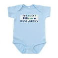 thumbnail image 1 of CafePress - Big Deal In New Jersey Infant Bodysuit - Baby Light Bodysuit, Size Newborn - 24 Months, 1 of 4