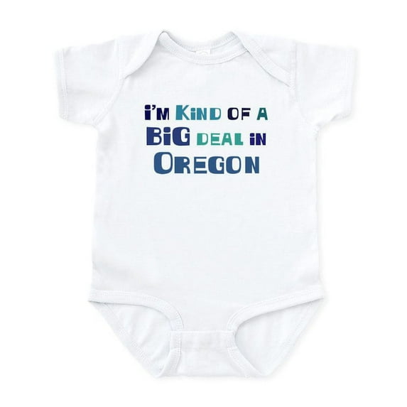 CafePress - Big Deal In Oregon Infant Bodysuit - Baby Light Bodysuit, Size Newborn - 24 Months
