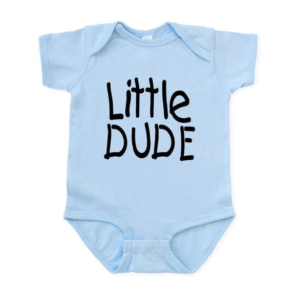 CafePress - Big Dude Little Dude Infant Bodysuit - Baby Light Bodysuit, Size Newborn - 24 Months