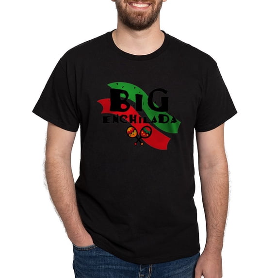 CafePress - Big Enchilada Dark T Shirt - Men's Classic Graphic Cotton T-Shirt