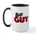 thumbnail image 1 of CafePress - Big Guy Large Mug - 15 oz Ceramic Large White Novelty Mug, 1 of 4