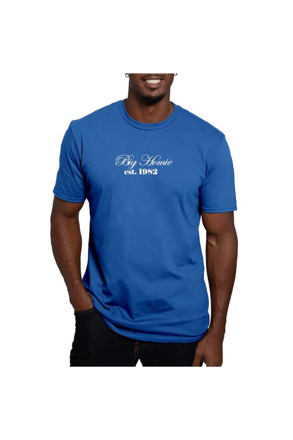 - Big Homie Dad T Shirt - Men's Fitted T-Shirt