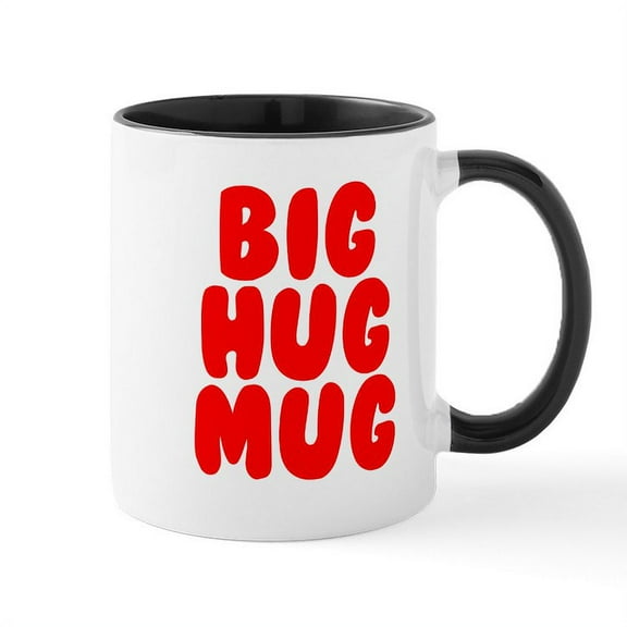 CafePress - Big Hug - 11 oz Ceramic Mug - Novelty Coffee Tea Cup