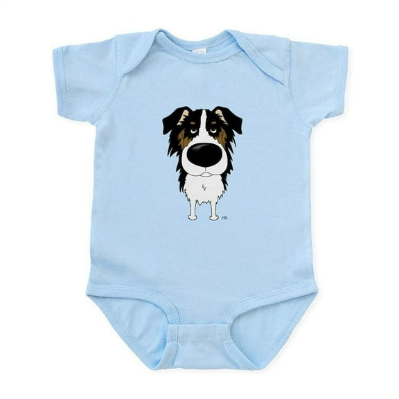 CafePress - Big Nose Aussie Infant Bodysuit - Baby Light Bodysuit, Size Newborn - 24 Months