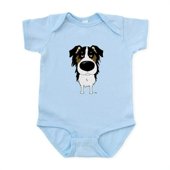 CafePress - Big Nose Aussie Infant Bodysuit - Baby Light Bodysuit, Size Newborn - 24 Months