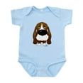 thumbnail image 1 of CafePress - Big Nose Basset Infant Bodysuit - Baby Light Bodysuit, Size Newborn - 24 Months, 1 of 4