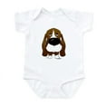 thumbnail image 1 of CafePress - Big Nose Basset Infant Bodysuit - Baby Light Bodysuit, Size Newborn - 24 Months, 1 of 4