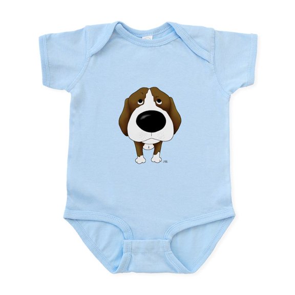CafePress - Big Nose Beagle Infant Bodysuit - Baby Light Bodysuit, Size Newborn - 24 Months