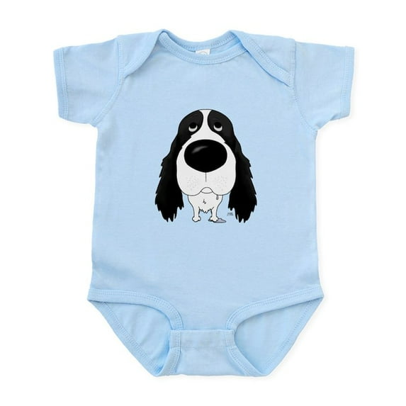 CafePress - Big Nose Springer Spaniel Infant Bodysuit - Baby Light Bodysuit, Size Newborn - 24 Months