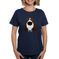 thumbnail image 1 of CafePress - Big Nose Springer Spaniel Women's Dark T Shirt - Women's Traditional Fit Dark T-Shirt, 1 of 4