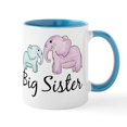 thumbnail image 1 of CafePress - Big Sister Mugs - 11 oz Ceramic Mug - Novelty Coffee Tea Cup, 1 of 4