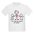 thumbnail image 1 of CafePress - Big Sister Of Twins T Shirt - Light T-Shirt Kids XS-XL, 1 of 4