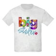 thumbnail image 1 of CafePress - Big Sister T Shirt Flower Kids Light T Shirt - Light T-Shirt Kids XS-XL, 1 of 4