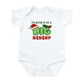 thumbnail image 1 of CafePress - Big Sister To Be Christmas Infant Bodysuit - Baby Light Bodysuit, Size Newborn - 24 Months, 1 of 4
