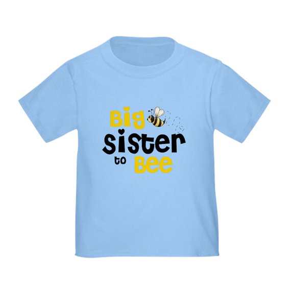 CafePress - Big Sister To Bee Toddler T Shirt - Cute Toddler T-Shirt, 100% Cotton